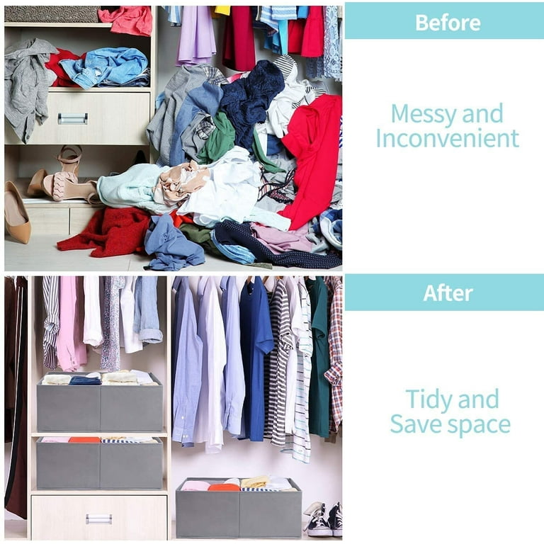 Updates to baby closet & storage organization before / after. : r