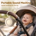 thumbnail image 4 of Portable Sound Machine for Baby with Cry Detection, White Noise Machine 15 Soothing Sounds, 20H Playtime, Night Light & 3 Timer, Baby Sound Machine for Travel Home, Baby Registry, 4 of 12