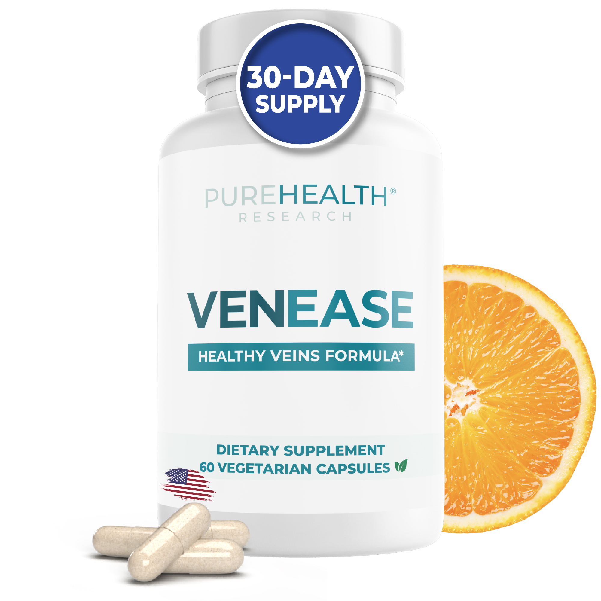 Venease Blood Circulation Supplements for Varicose Veins & Hemorrhoid