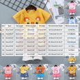 thumbnail image 3 of xaweyi Toddler Boys Summer Clothes Cartoon Print Short Sleeve Tee Elastic Shorts Set, 3 of 4