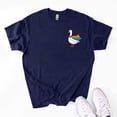 thumbnail image 3 of Rainbow Goose T-Shirt, LGBTQ Shirt, Pride Shirt, Gay Shirt, Transgender Shirt, Human Rights Shirt, 3 of 3