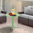 thumbnail image 7 of Ktaxon Round Metal Outdoor Side Table for Patio Garden Deck, Weather Resistant, 20.47 Inch, Green, 7 of 7