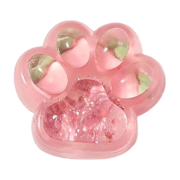 Cat Paw Squishy Washable Fidget, Realistic Cat Foot Design, Soft Silicone Material, Ideal for Pet Lovers & Aggressive Squeezing Sessions
