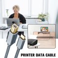 thumbnail image 4 of USB Type-C to USB B 2.0 Printer Cable Scanner Laptop Hot B2 50CM One-size, 4 of 5
