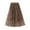 Khaki, variant on QENGING Summer Skirts for Women Flare Long Vintage Tulle Tutu Skirt Love Flocking High Waist Mesh Pleated A-Line Swing Skirt Deals