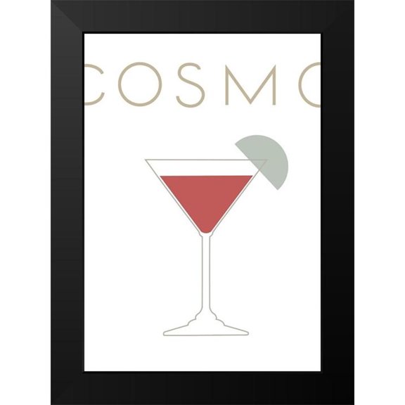 Artographie Studio 11x14 Black Modern Framed Museum Art Print Titled - Cosmopolitan