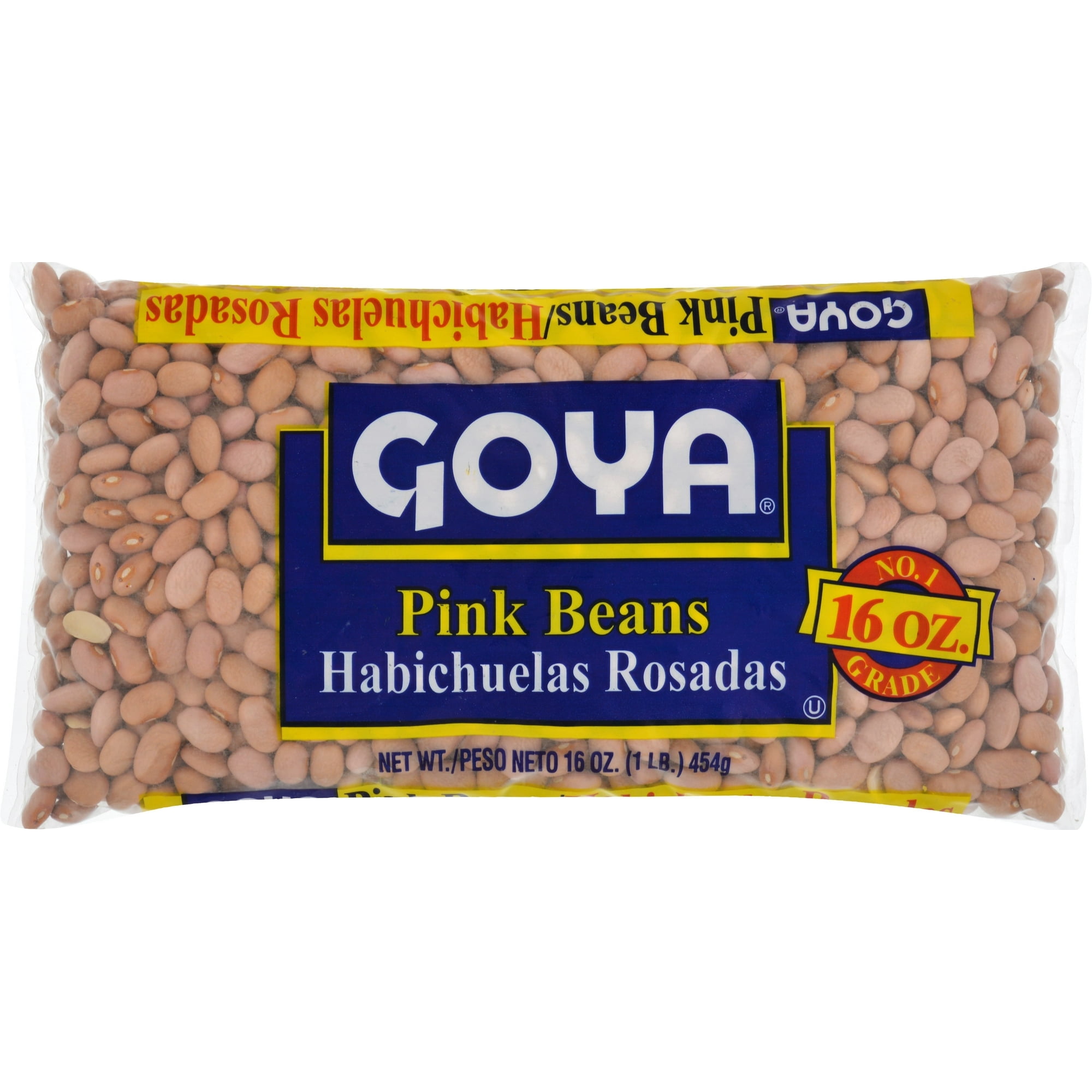 GOYA Pink Beans, 16 Oz, 2 Pack, Dry Beans for Soups and Side
