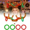 thumbnail image 2 of Oliegs Inflatable Ring Reindeer Head Ring Headband Ring Game Ring Inflatable, 2 of 6