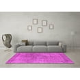 thumbnail image 3 of Ahgly Company Indoor Square Oriental Pink Industrial Area Rugs, 8' Square, 3 of 4