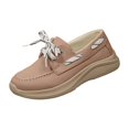thumbnail image 6 of Dakaela Women's Canvas Sneakers Lace up Running Walking Shoes Arch Support Orthotic Slip on Shoes, 6 of 7