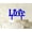 Blue, variant on "Printtoo Love Wedding Cake Topper Custom Cake Topper Color Option Available 5""-7"" Inches Wide"