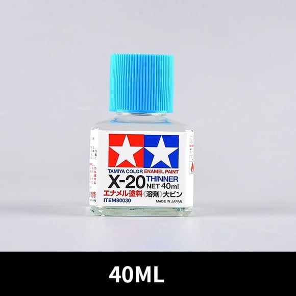 Tamiya X-20 Enamel Paint Thinner 40ml - Hobby Model Paint Thinner