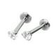 thumbnail image 2 of 4 Piezas De Plata Lip Ear Stud 3mm Sunnimix none, 2 of 8