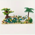 thumbnail image 2 of Small Building Blocks Pond, Small Swan Ugly Duck Combination, Gift, 2 of 5