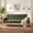 Green, variant on 69" Soft Teddy Fleece Sofa Bed, Couch with 3-Speed Convertible Design, Futon with Stable Durable Frame for Living Room Small Spaces, Pink