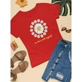 thumbnail image 3 of Love Myself Daisy Garland T-Shirt Women -Image by Shutterstock, Female XX-Large, 3 of 4