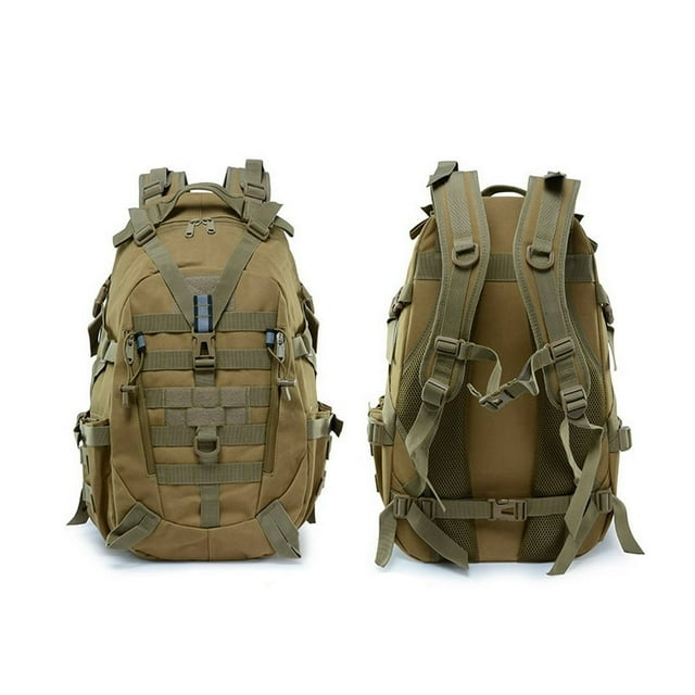 CHUANK Sac à Dos Militaire Compartiments Résistants aux Déchirures Sac à Dos de Chasse pour Hommes Sac à Dos Tactique Imperméable pour Voyage