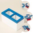 thumbnail image 2 of Shisuyan Play Kitchen Fridge White 1Pack 4.6X2.5X2.4In, 2 of 9