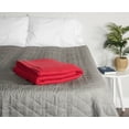 thumbnail image 4 of J&M Home Fashions FLEECE BLANKET CLARET TWIN/TWIN XL 60X96, 4 of 4