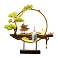 thumbnail image 2 of Abbracc Ceramic Backflow Incenses Burner Back Flow Landscape Decoration for Porch Living I, 2 of 9