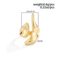 Adjustable Open Spiral Ring Minimalist Stackable Band Elegant Finger ...