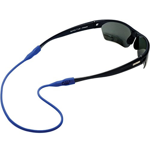 Cablz Silicone Non-Adjustable Eyeglass Retainer, Blue