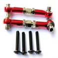 thumbnail image 1 of mmirethe Ensemble de 2 Pcs 1/8 Tige de Liaison en Alliage d'Aluminium pour Véhicules WR8 sur Route, Accessoires de Voiture RC, Pièces de Rechange Rouges, 1 of 6