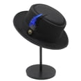 thumbnail image 4 of GDREDA Unisex Wool Fedora Hat Traditional Bavarian Style With Feather For Oktoberfest And Outdoor Festivities Hat Leopard Pattern, 4 of 4