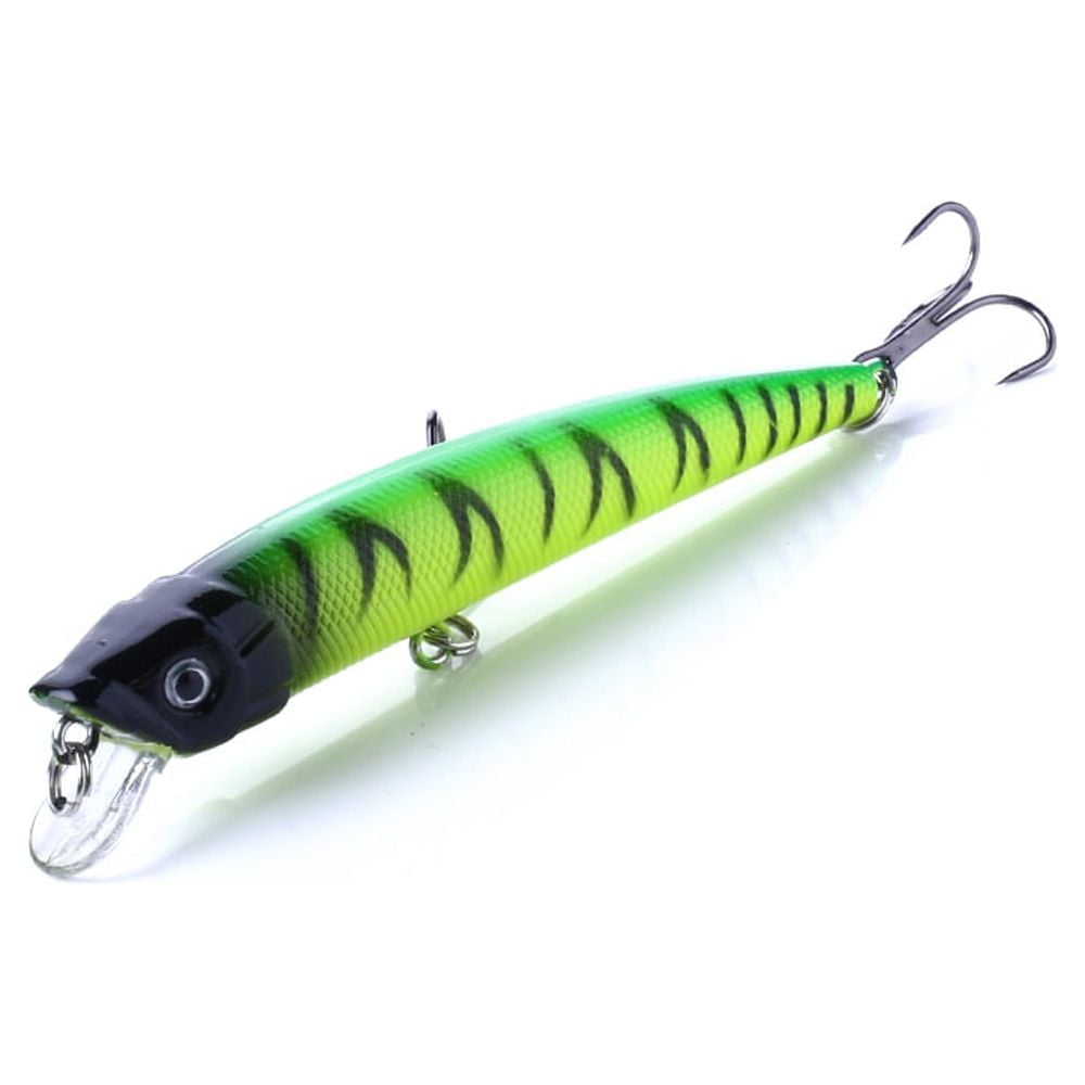 HENGJIA Minnow Bass Fishing Lures - Jerkbait Lure Set Hard Baits Crankbait for Catfish Trout Walleye Fishing Bait 8Pcs/kit