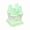 Green, variant on BPA Free Silicone Popsicle Mold - Reusable Dessert Maker for Healthy Pudding, Fruit Pops, and Marshmallows