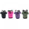 thumbnail image 1 of AMERTEER  Reversible Dog Coats for Medium Dogs Waterproof Warm Dog Jacket for Cold Winter Green M, 1 of 7