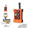 thumbnail image 2 of 4 Button Key Single Speed DC 12V-24V Hoist Wireless Industrial Remote Control Ip67 Waterproof Overhead Crane Truck ,Stability, 2 of 7