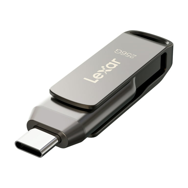 Lexar LJDD400256G-BNQNU JumpDrive D400 USB 3.1 Dual Drive with USB