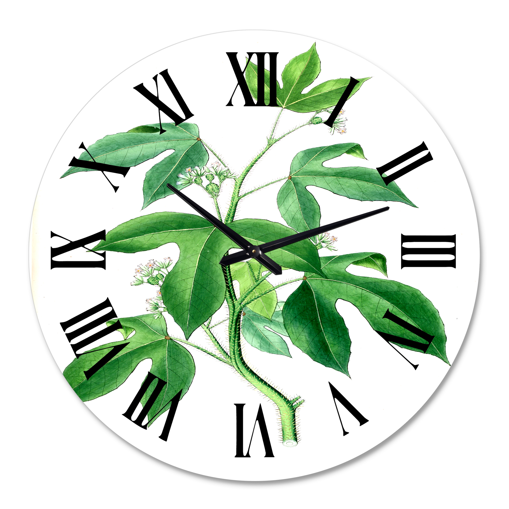 Designart 1 in Quartz Traditional Wall Clock