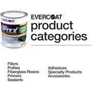 Fibre glass Evercoat Rage OPTEX 100135 Ultra Premium Body Filler, 1 gal Can, Pink, Liquid