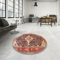 thumbnail image 4 of Ahgly Company Machine Washable Indoor Rectangle Traditional Fire Brick Red Area Rugs, 2' x 4', 4 of 7