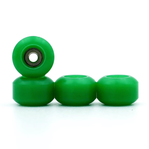 Ruedas para Fingerboard RACOFSB 7.2x4.5mm Duraderas de POM Verde