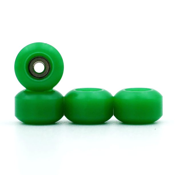 Ruedas para Fingerboard RACOFSB 7.2x4.5mm Duraderas de POM Verde