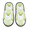 thumbnail image 1 of Balery Frogs and Dragonflies Pantuflas de Casa de Felpa Silenciosas con Diseño Estampado, Zapatillas Cómodas Antideslizantes de Algodón para Interior-Large, 1 of 8