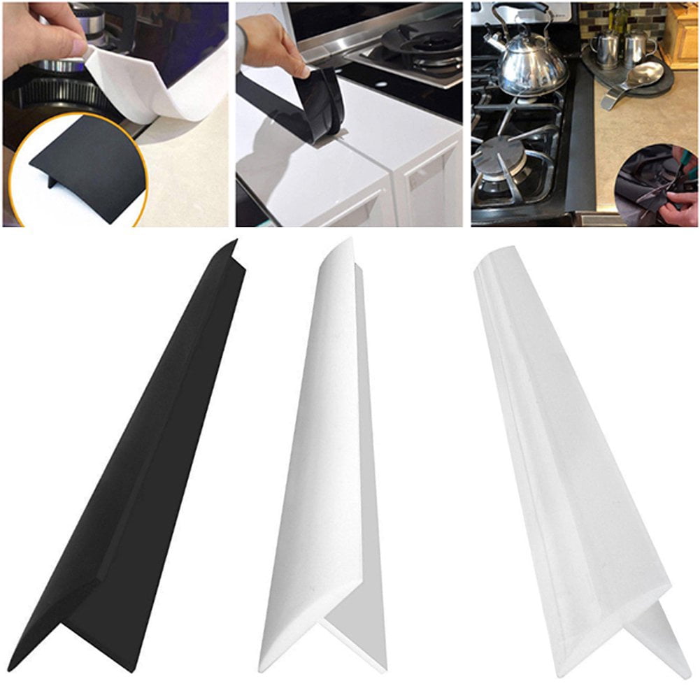Rubber Kitchen Stove Counter Gap Cover Long & Wide Gap Filler Seals