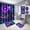 2, variant on Anime Character Shower Curtain Set, 4-Piece Bathroom Decor with Non-Slip Mats