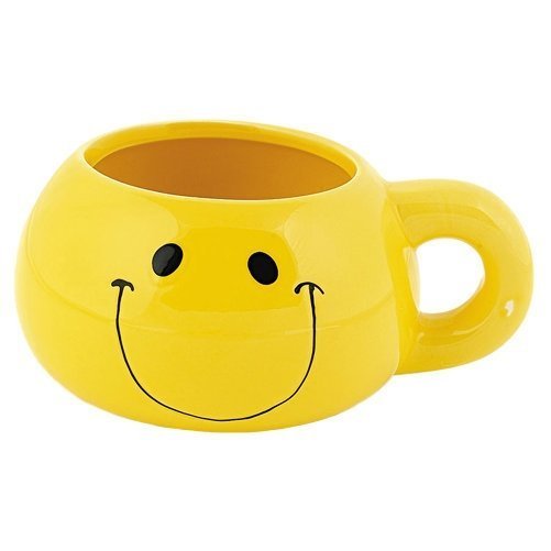 Ceramic Smiley Face 16 oz. Mug - Walmart.com - Walmart.com