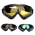 thumbnail image 1 of Cheers.US 2Pcs Unisex Skiing Snowboard Skate Snowmobile Glasses Motorcycle Riding Sunglasses Windproof Dust-proof Snow Sports Goggles, 1 of 6