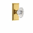 thumbnail image 2 of Grandeur Biarritz Crystal Door Knob with Carre Plate, 2 of 6