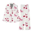 thumbnail image 4 of BILIKEYU Red Valentine Robe for Women Elegant Gift for Her Romantic, 4 of 5