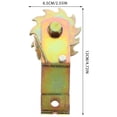 thumbnail image 2 of CTIRCHIU Practical Rope Tensioner Steel Tightening Gear Shaped For Chain Use 1Pack, 2 of 6