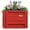 Bright Red, variant on 2 x 2 Square Metal Planter Box Durable Raised Garden Bed in Galvalume Steel 24 x 24" With 18" Inch High Walls (Brilliant White)