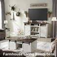 thumbnail image 5 of SinCiDo Farmhouse TV Stand for TVs Up to 80 inches, 39" Tall Entertainment Center for Living Room, 5 of 6
