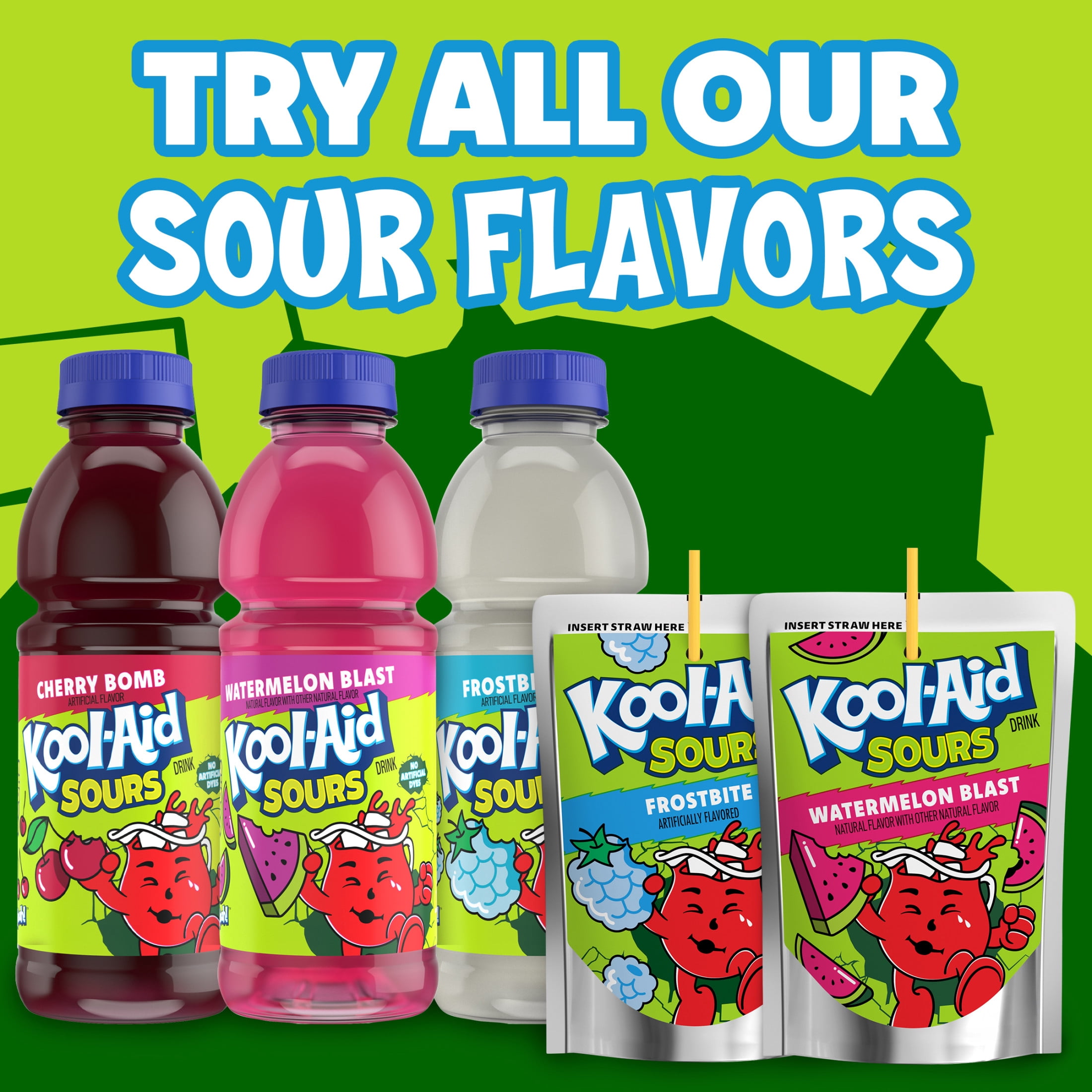 Kool-Aid - Brandclub - Kool-Aid Sours Frostbite Artificially