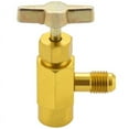 thumbnail image 3 of 2 Pcs Adaptateur Filetage 1/4 Sae M14 R-134A pour Climatiseur Automobile, Bouteille de Réfrigérant, Ouvre - Robinet, 3 of 4